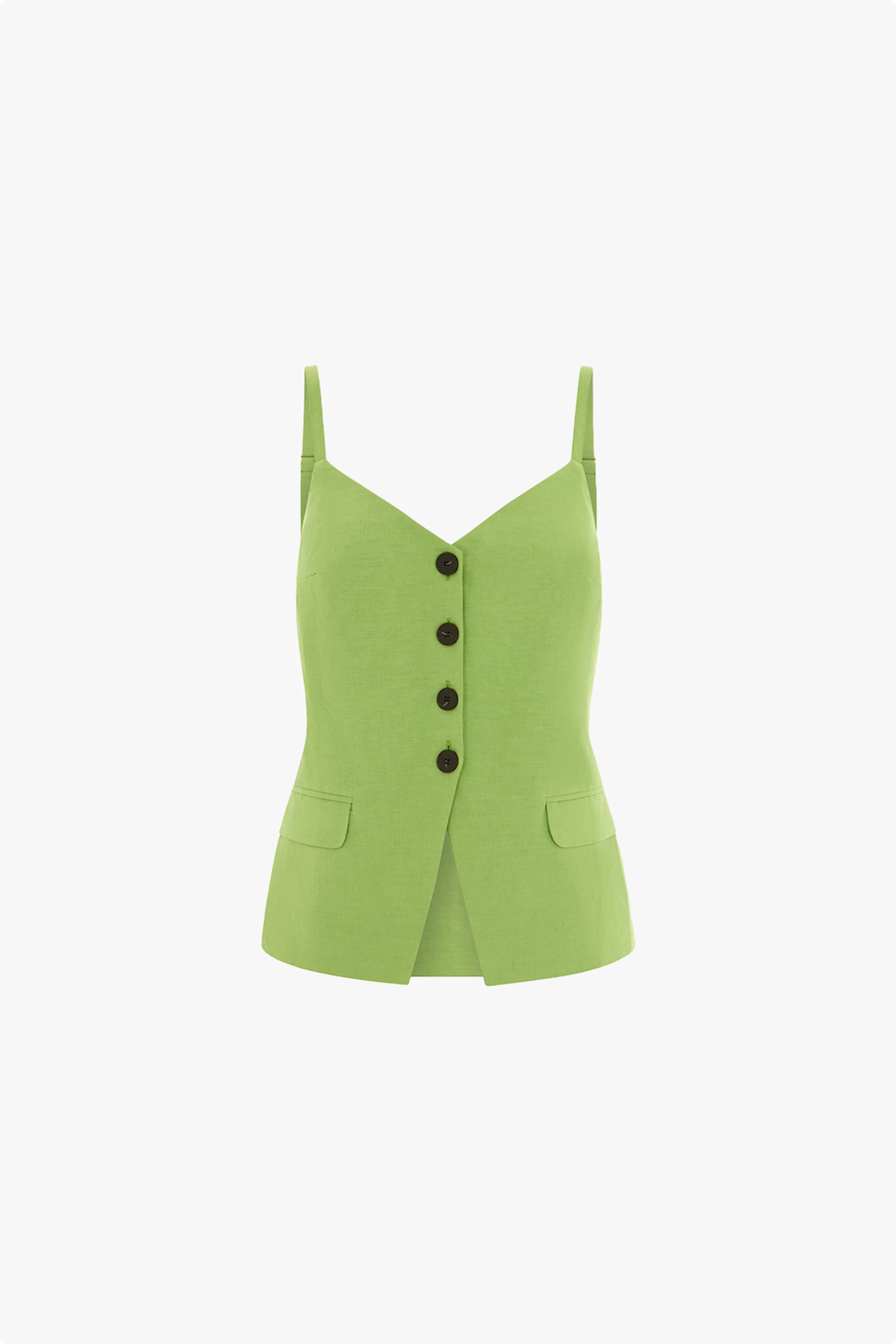Apple Linen Waistcoat - Image 5