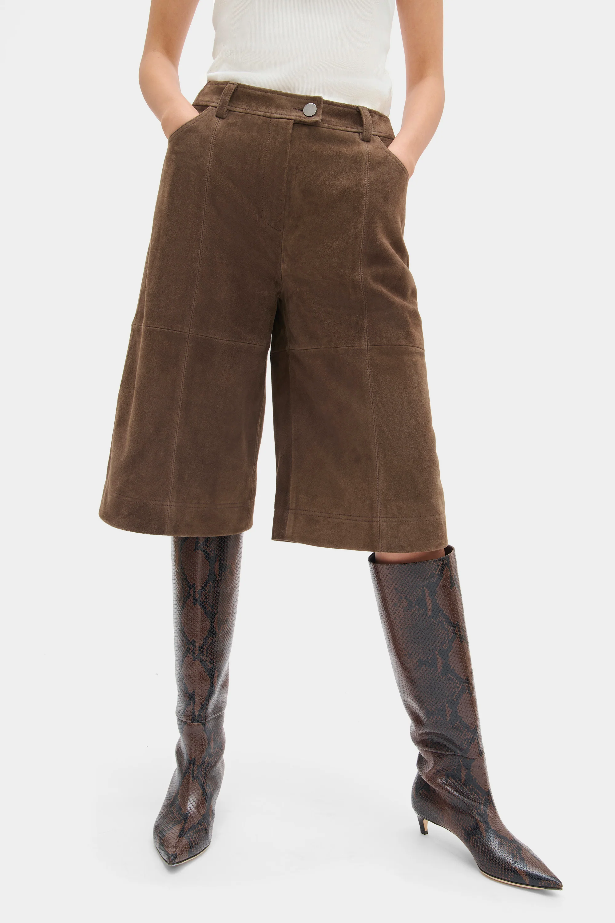 Arden Suede Shorts