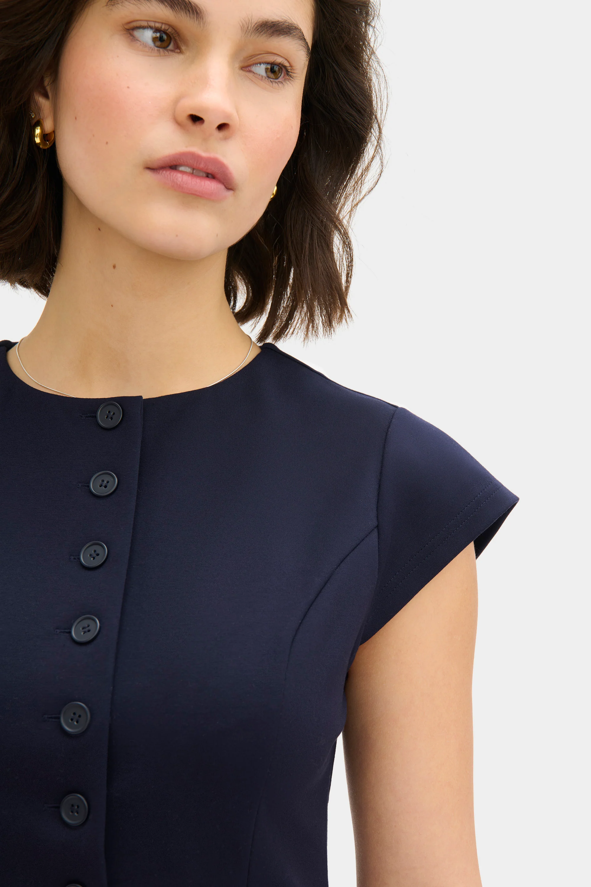 Ariel Fitted Ponte Top - Image 3
