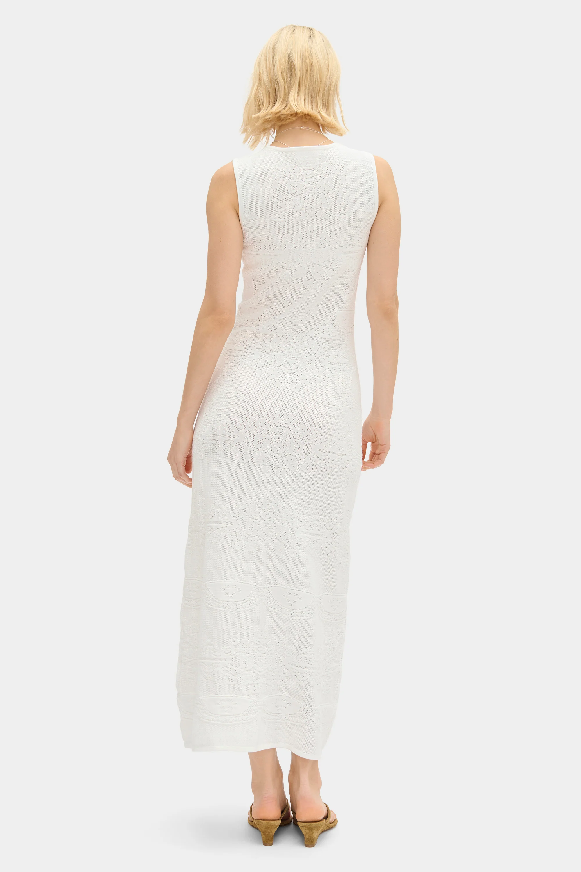 Ashley Crochet Knit Dress - Image 4