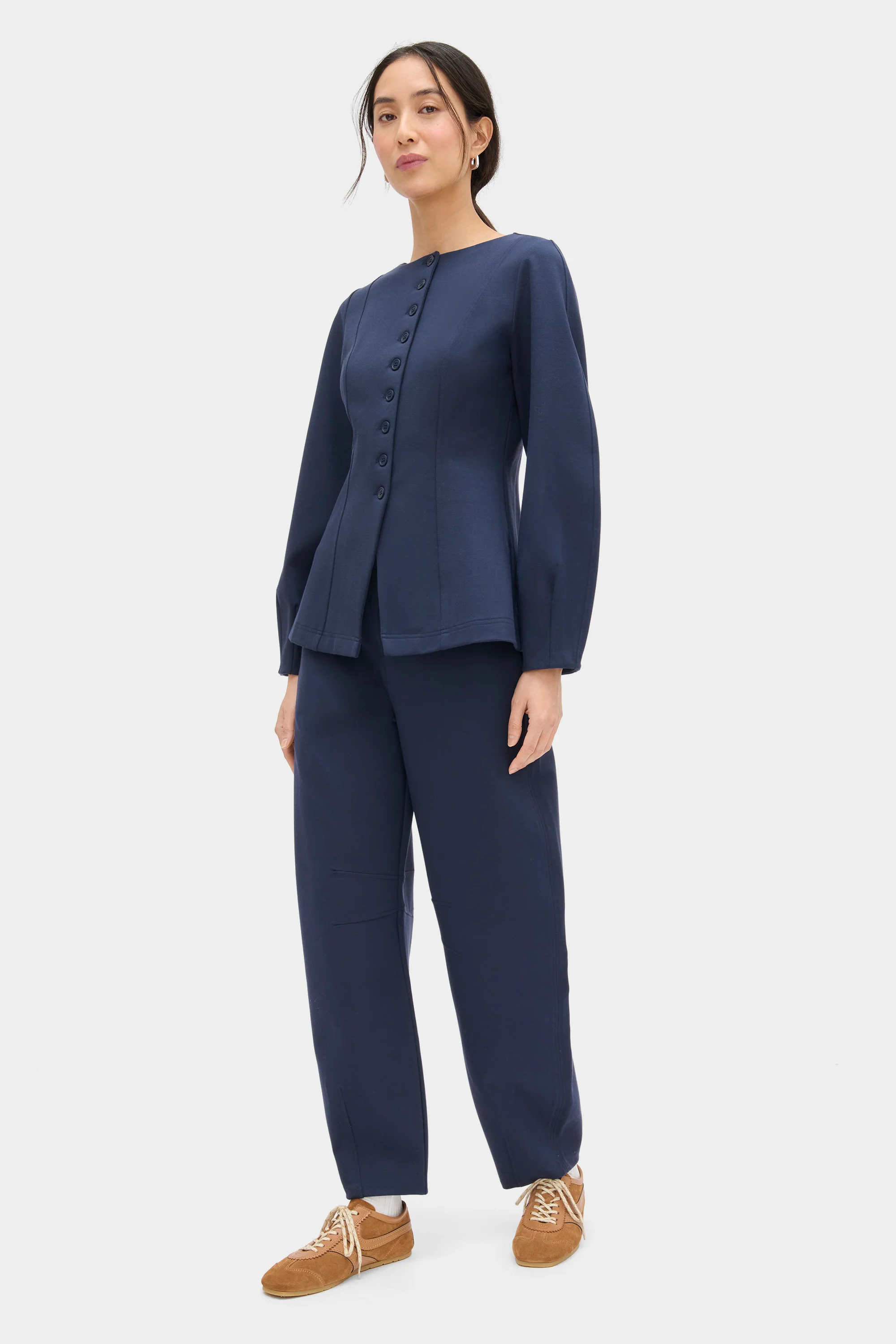 Bonnie Ponte Waisted Blazer - Image 3