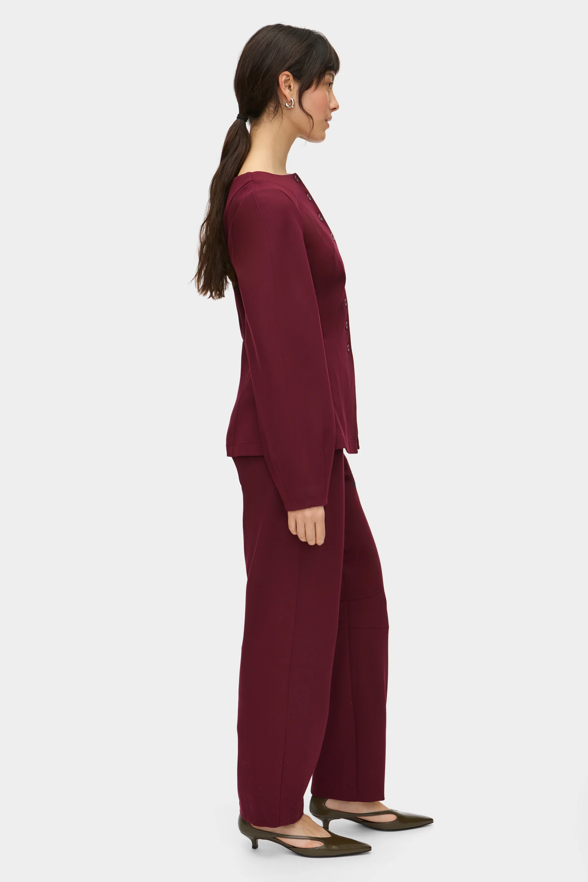 Bonnie Ponte Waisted Blazer - Image 3