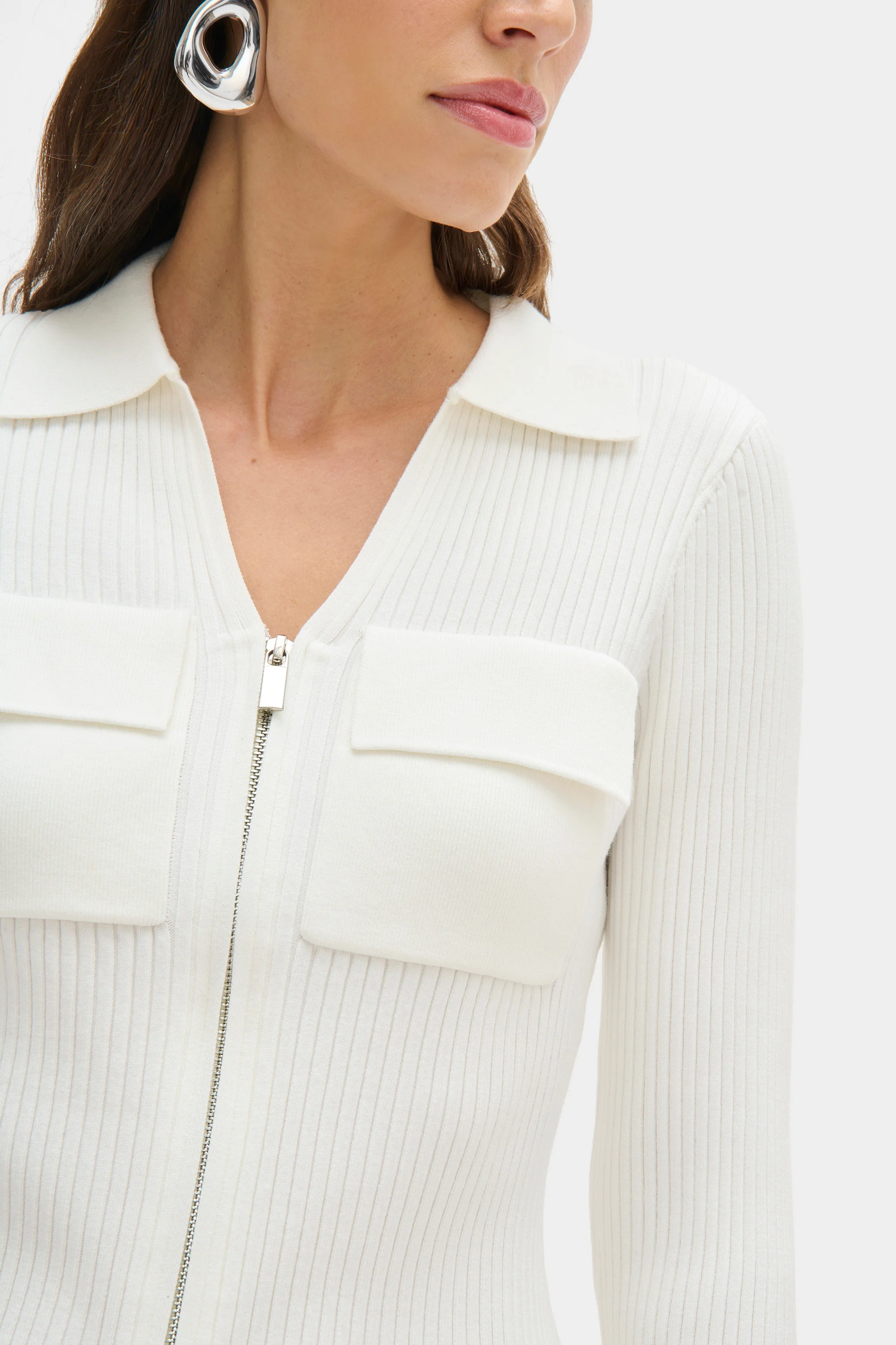 Dahlia Knitted Ribbed Top - Image 2