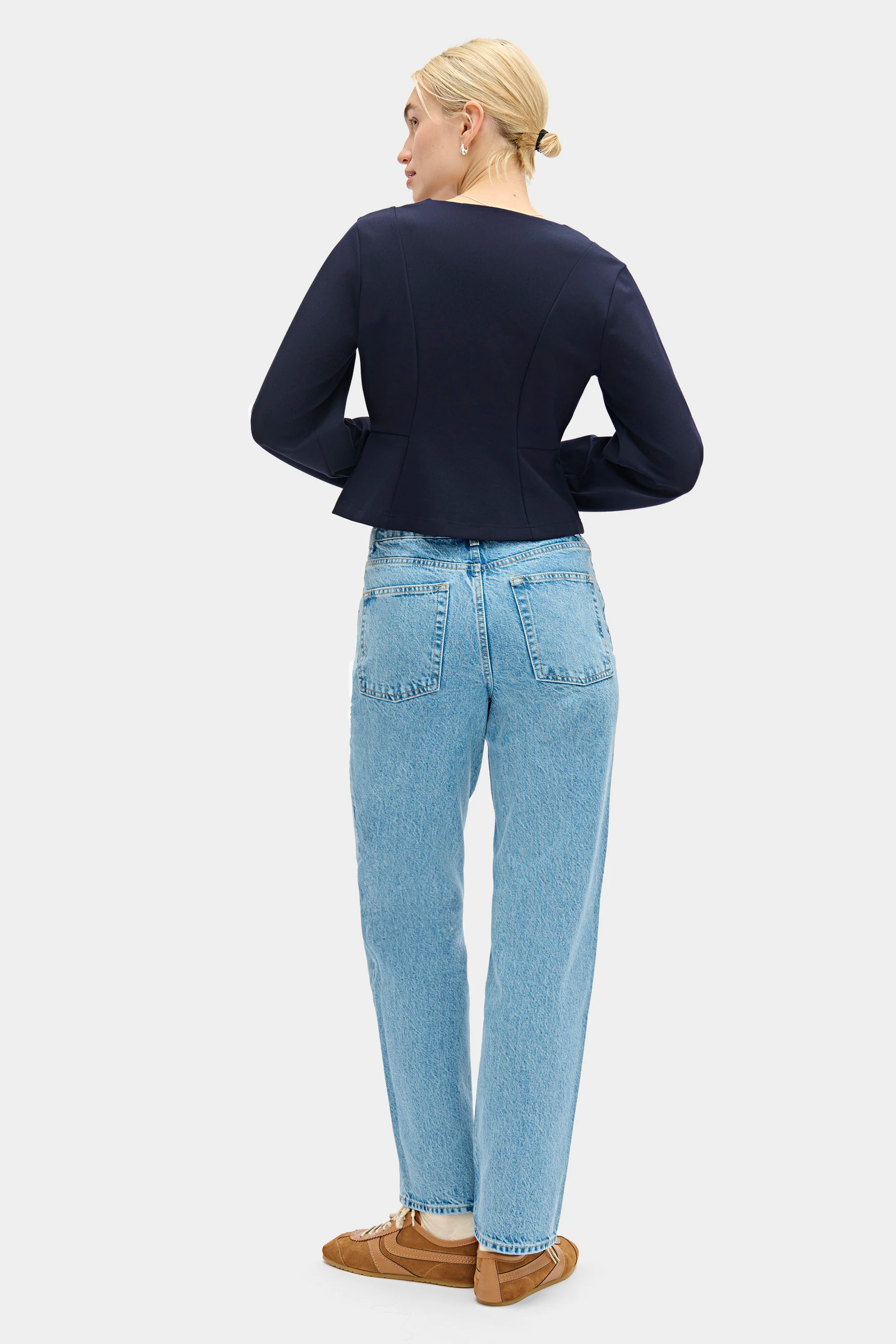 Doyer V Neck Ponte Top - Image 4
