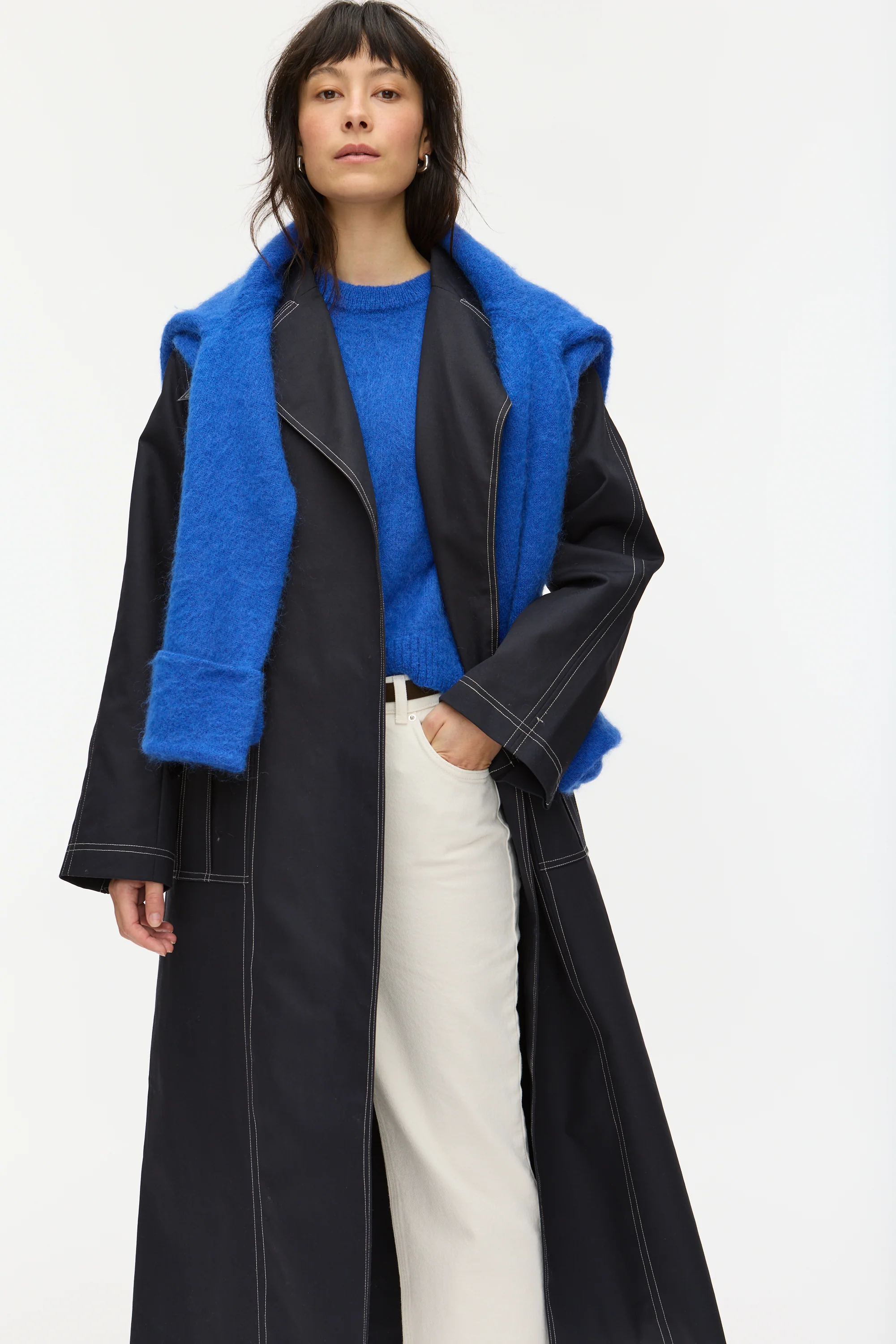 Elsa Wrap Trench Coat - Image 3