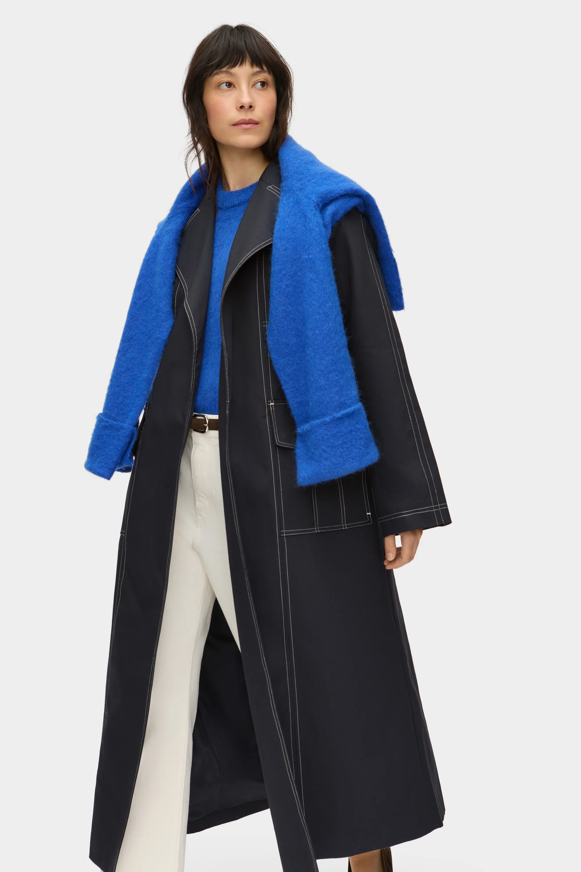 Elsa Wrap Trench Coat - Image 4