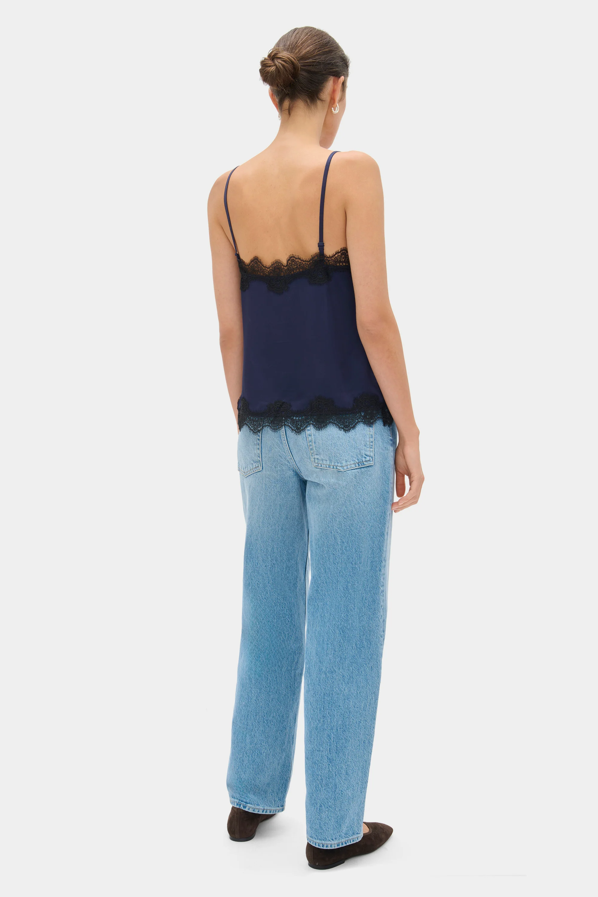 Eme Lace Satin Top - Image 4