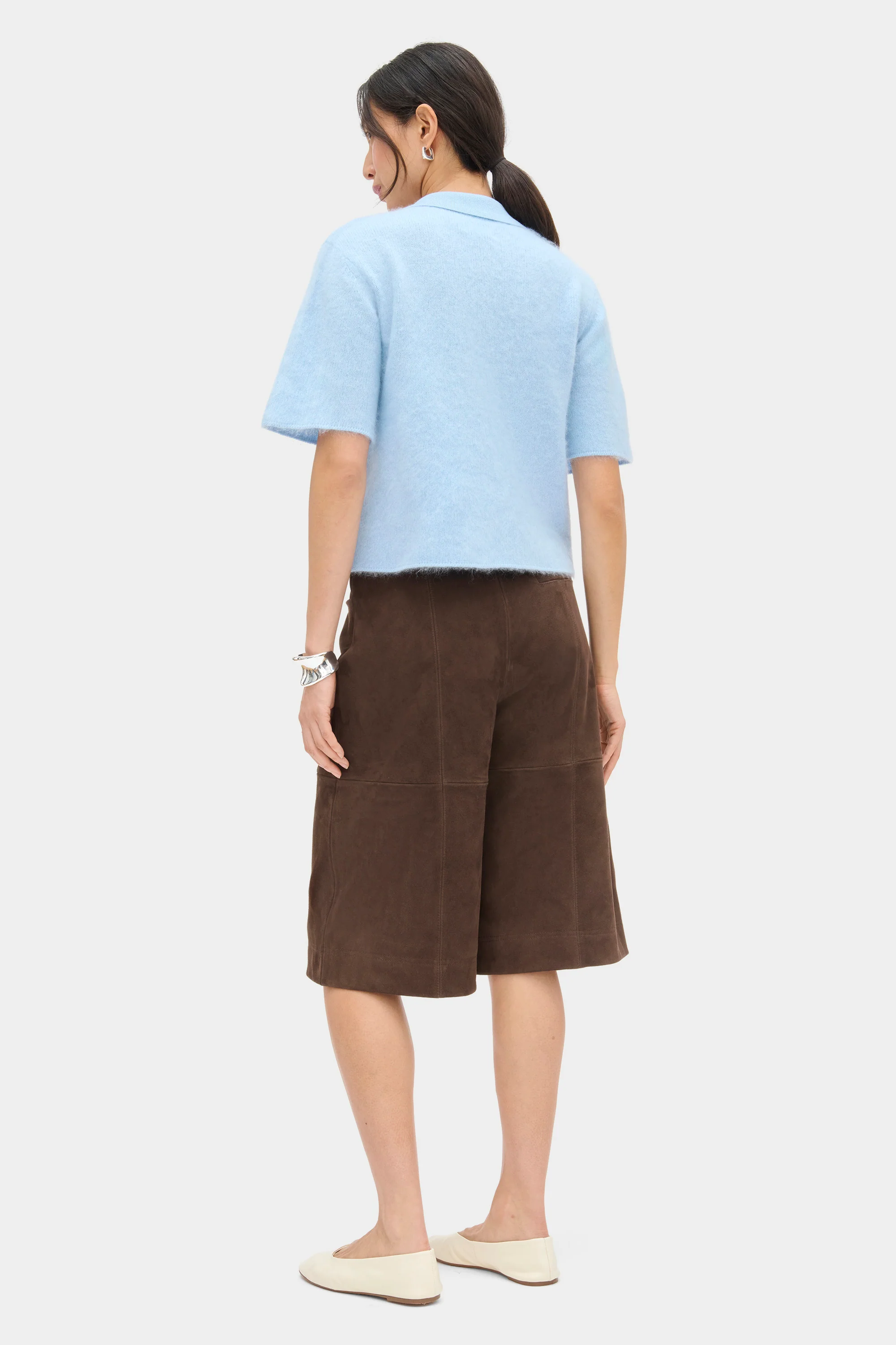 Erika Zip Up Knitted Shirt - Image 4