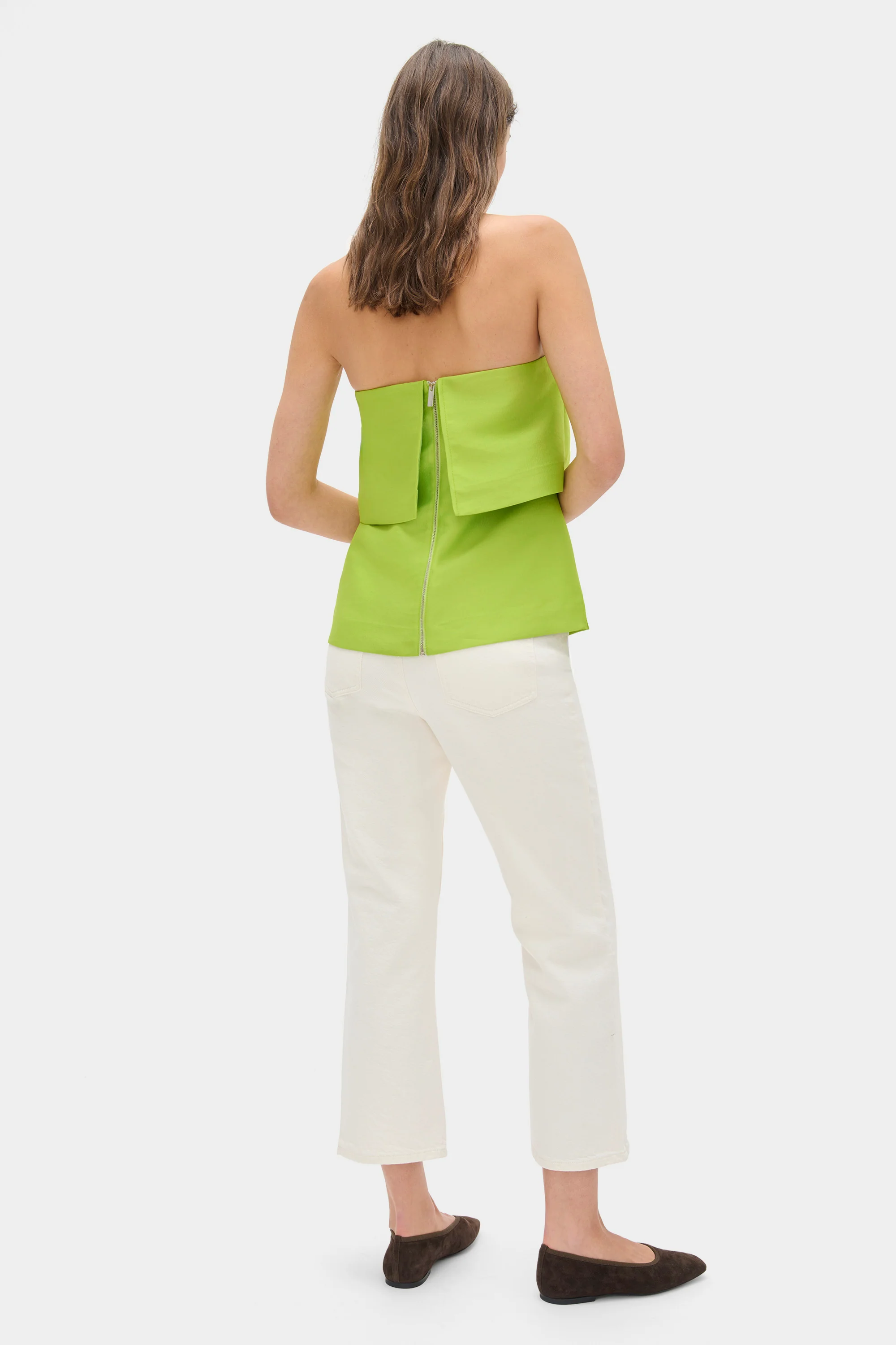 Felix Bandeau Satin Top - Image 4