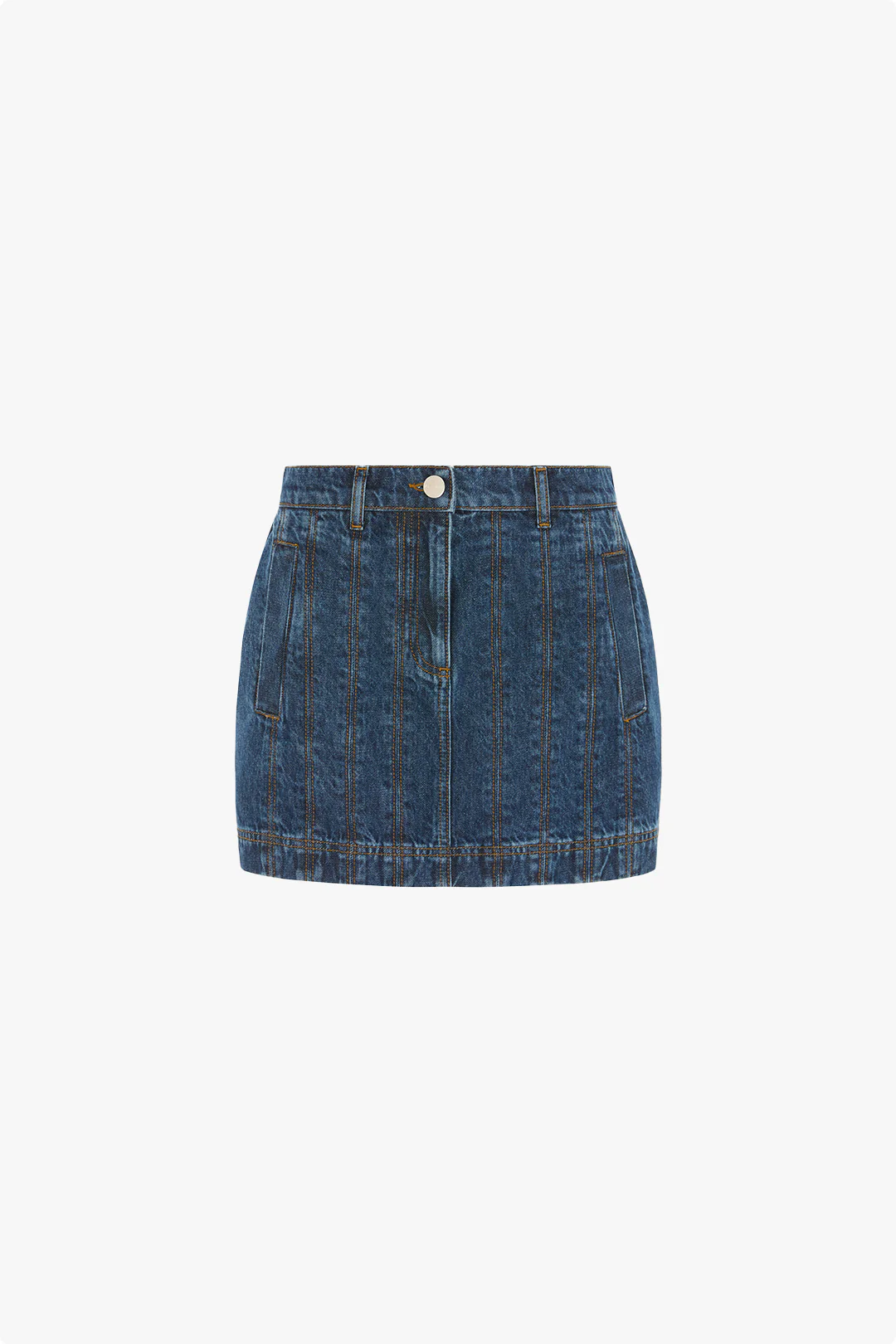 Garnet Denim Mini Skirt - Image 5