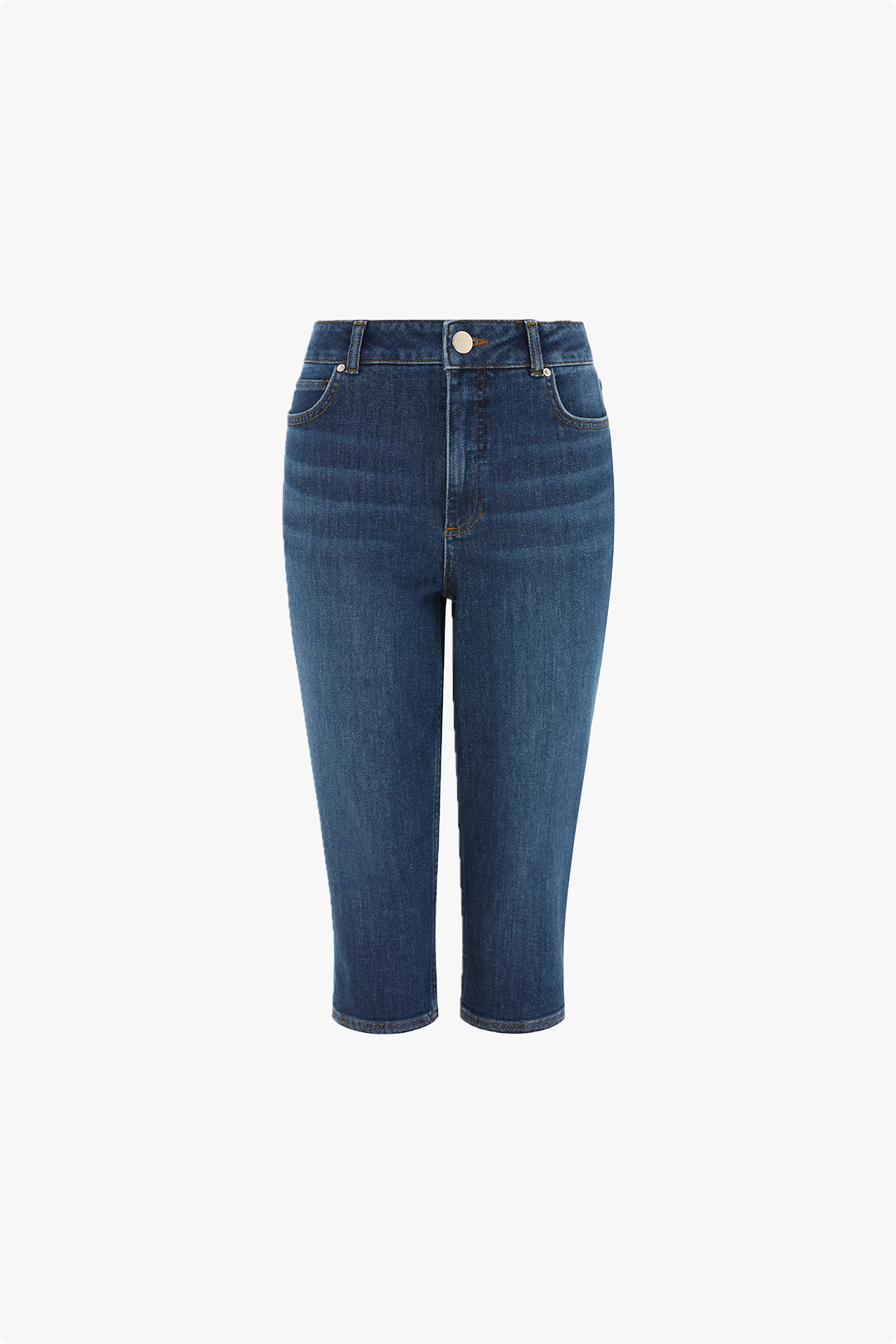 Gracey Denim Capri Pants - Image 5