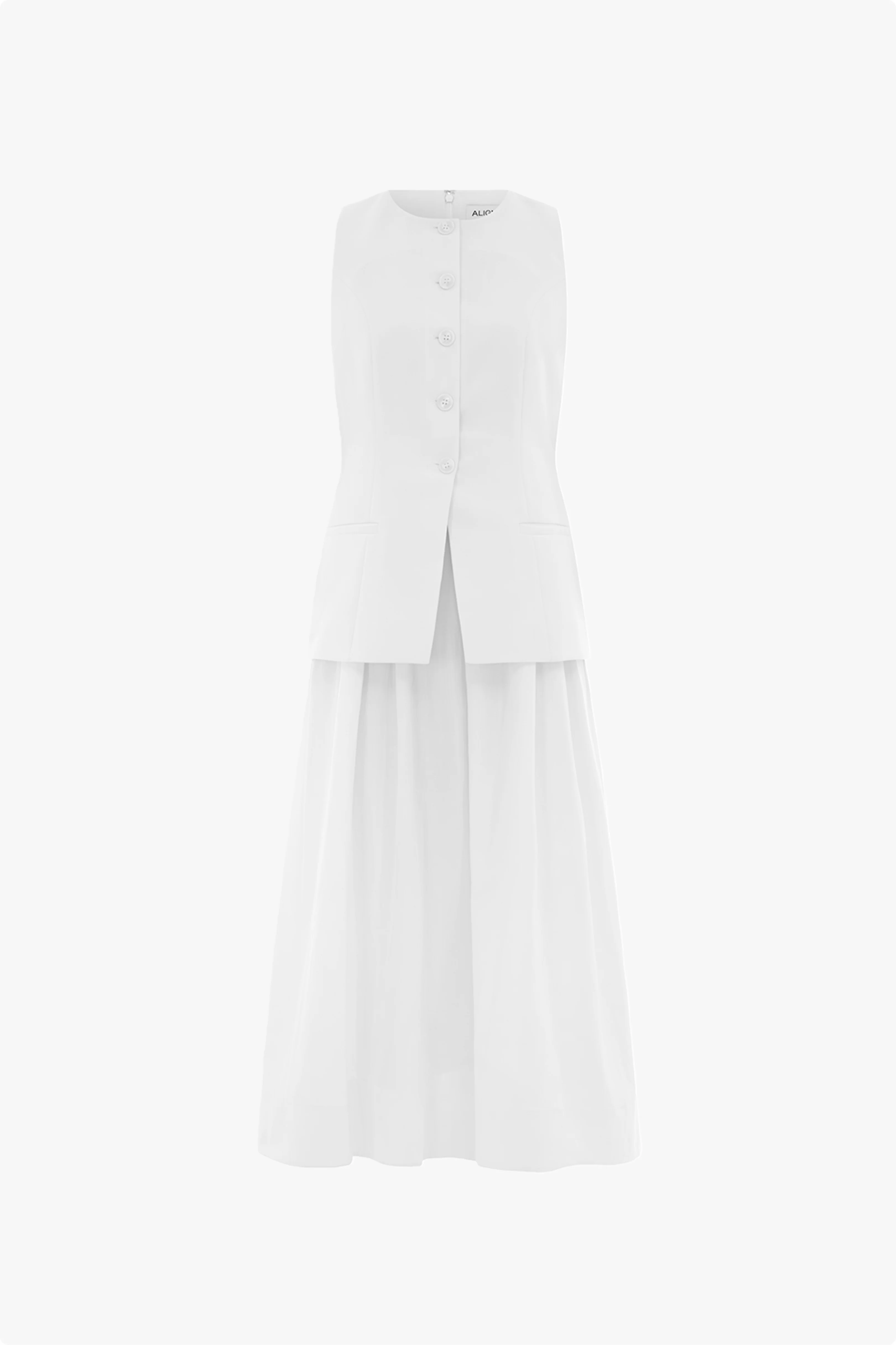 Harley Sleeveless Waistcoat Dress - Image 5