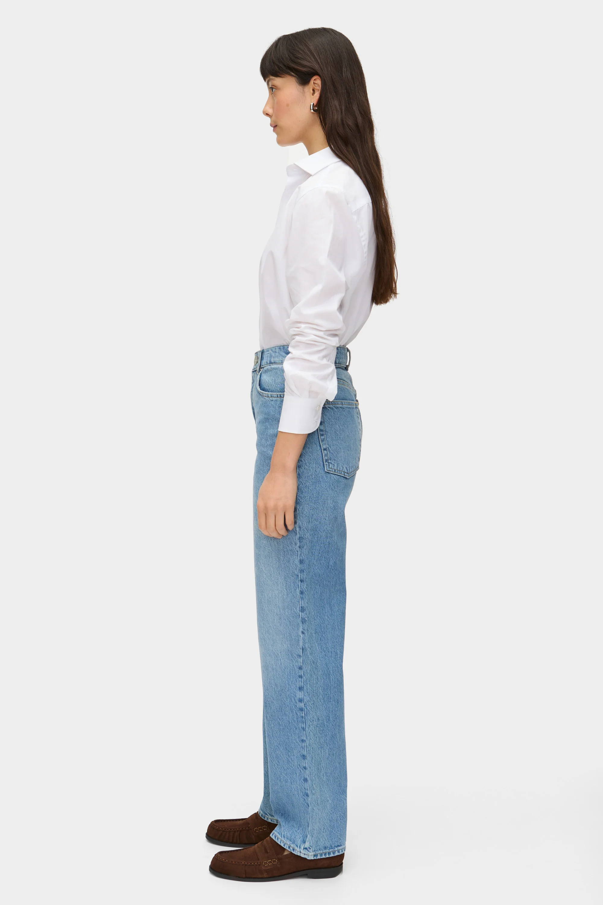 High Rise Straight Leg Jeans - Image 3