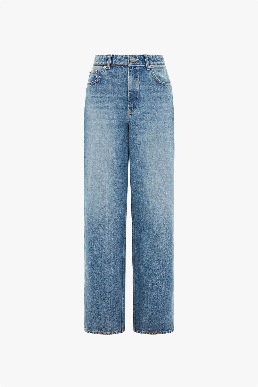 High Rise Straight Leg Jeans - Image 5