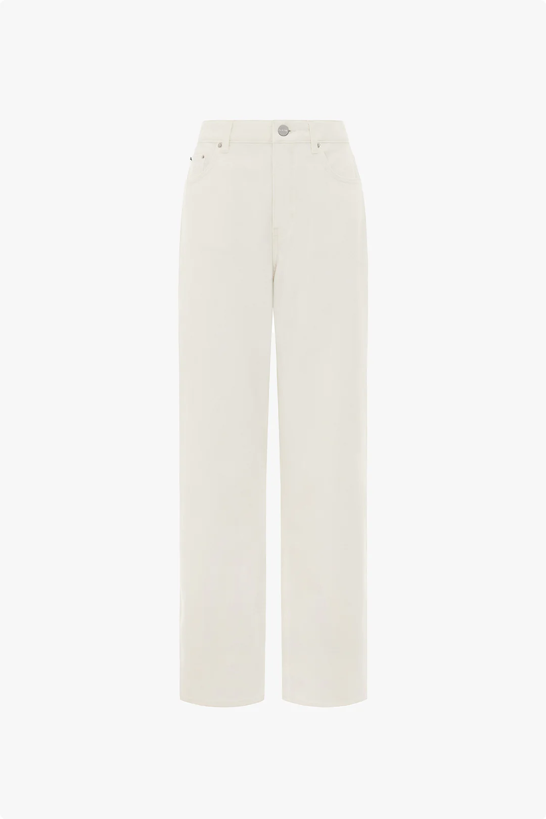 High Rise Straight Leg Jeans - Image 5