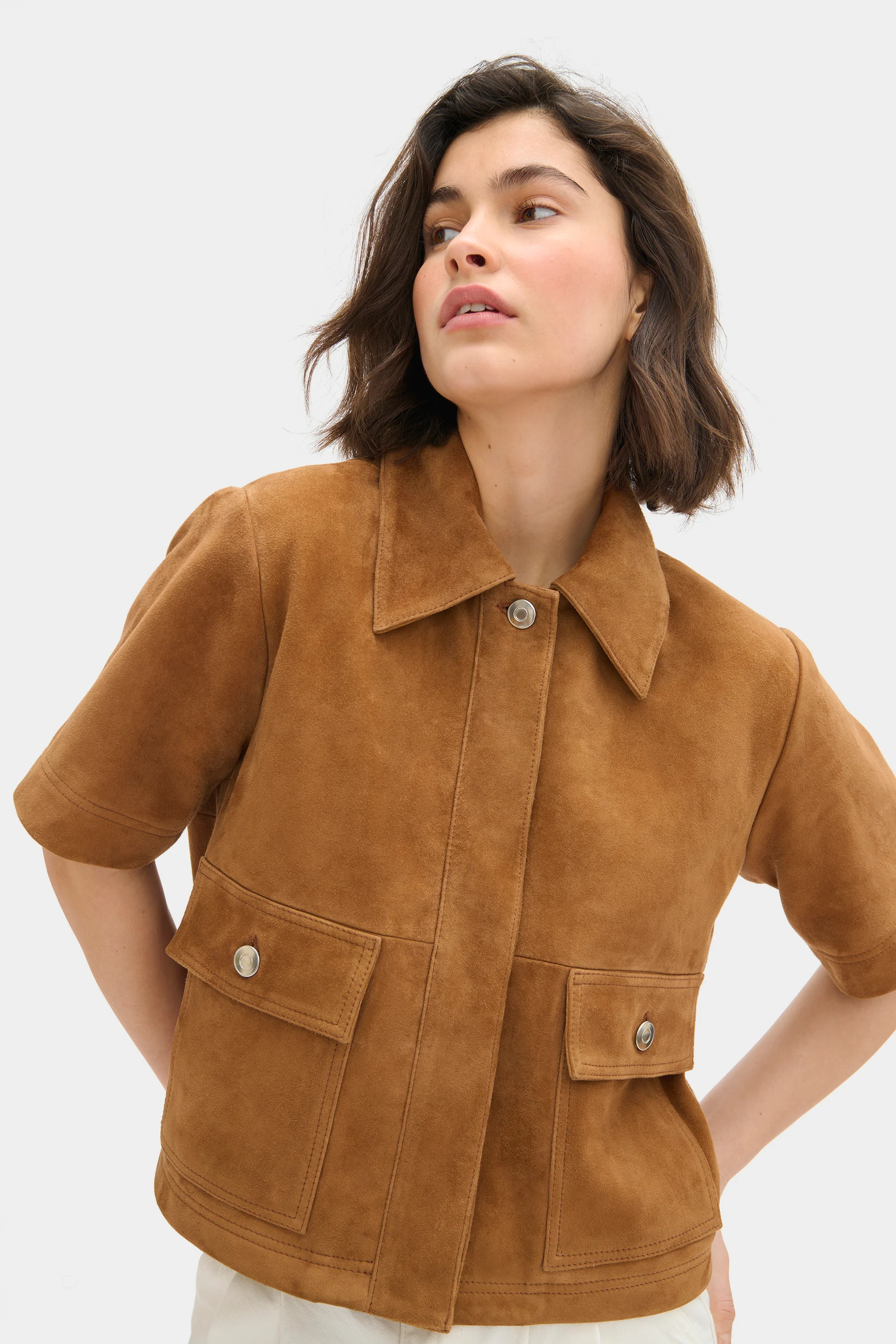 Jane Suede Shirt