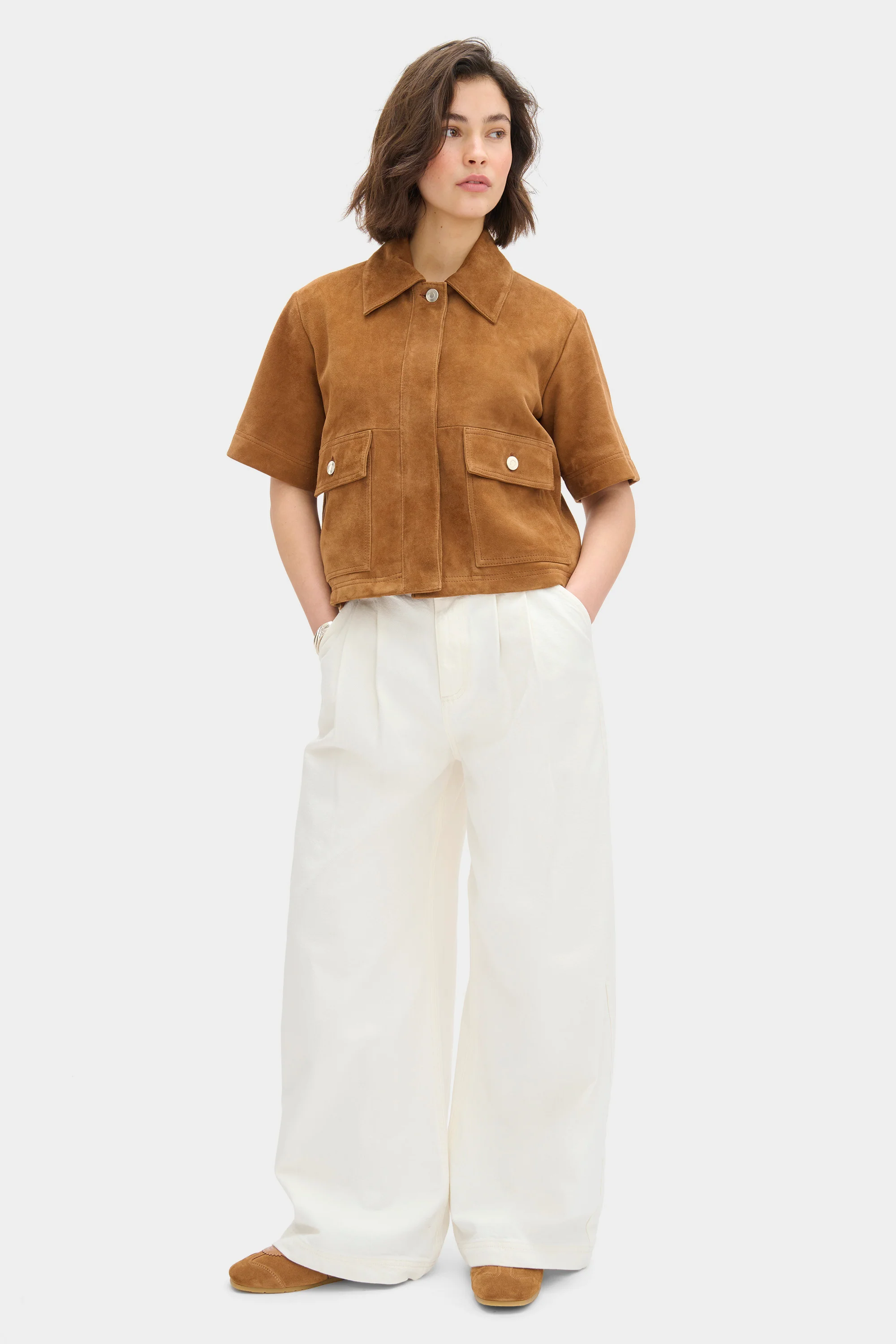 Jane Suede Shirt - Image 2