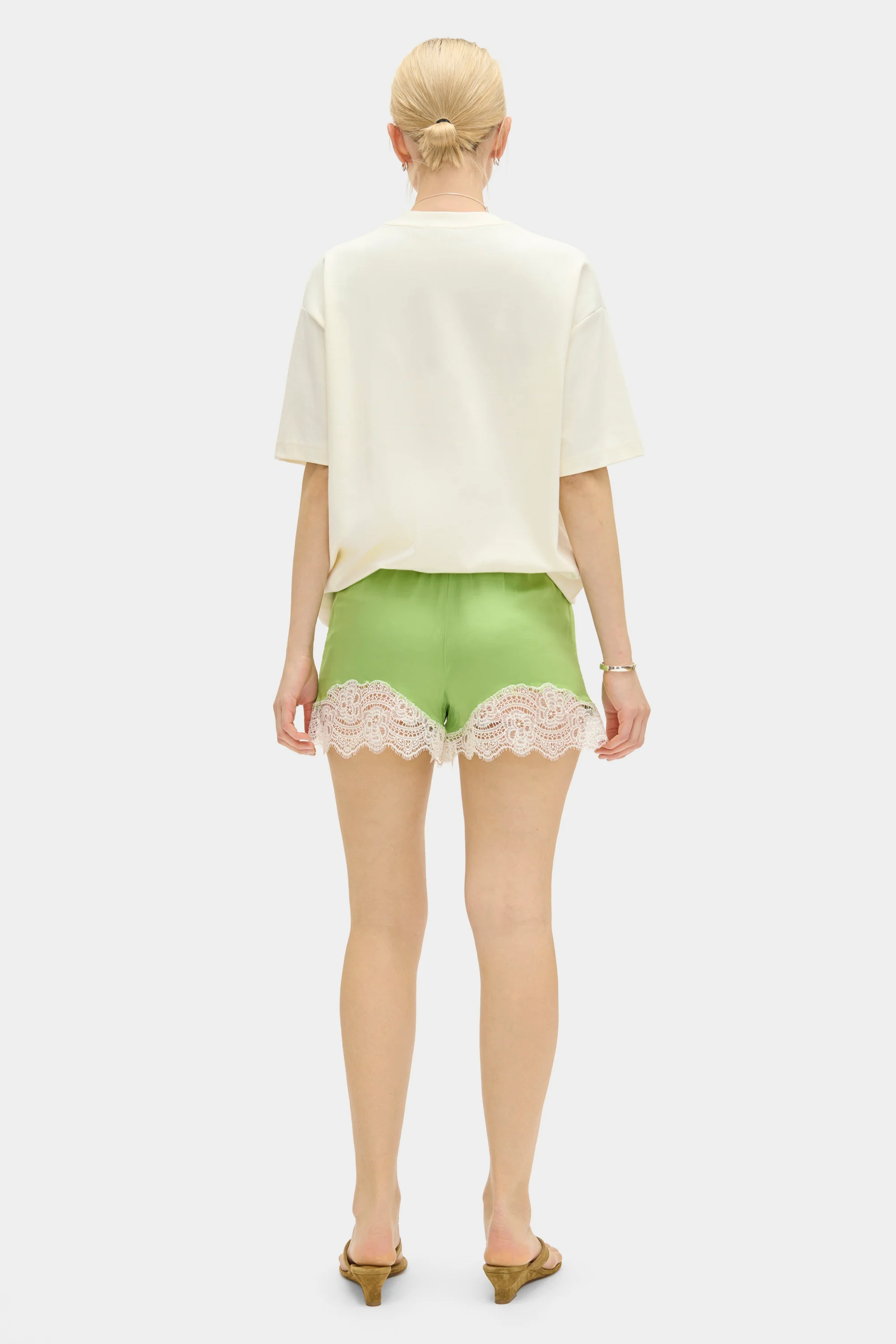 Linette Lace Trim Short - Image 4