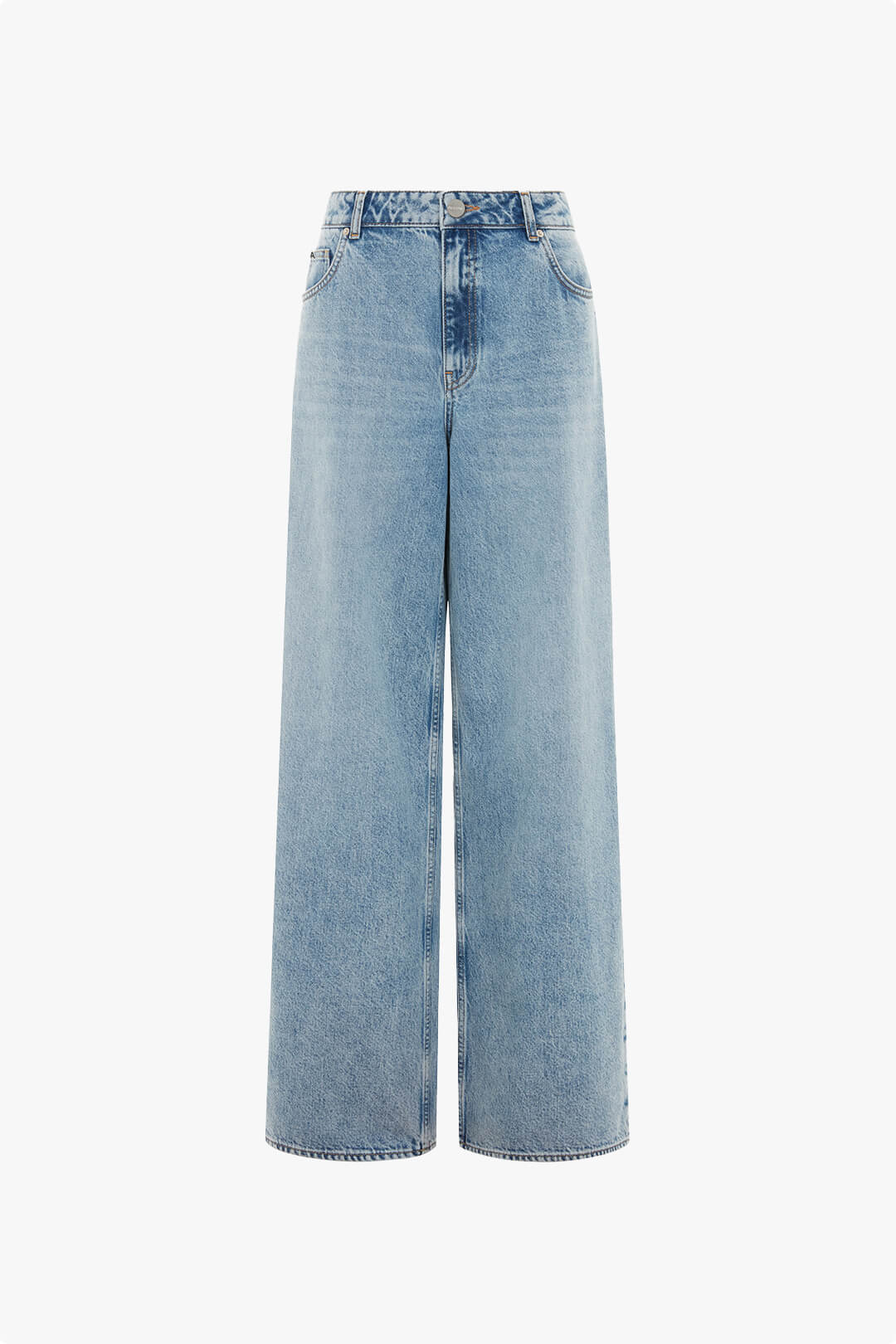 Low Rise Loose Wide-Leg Jeans - Image 5