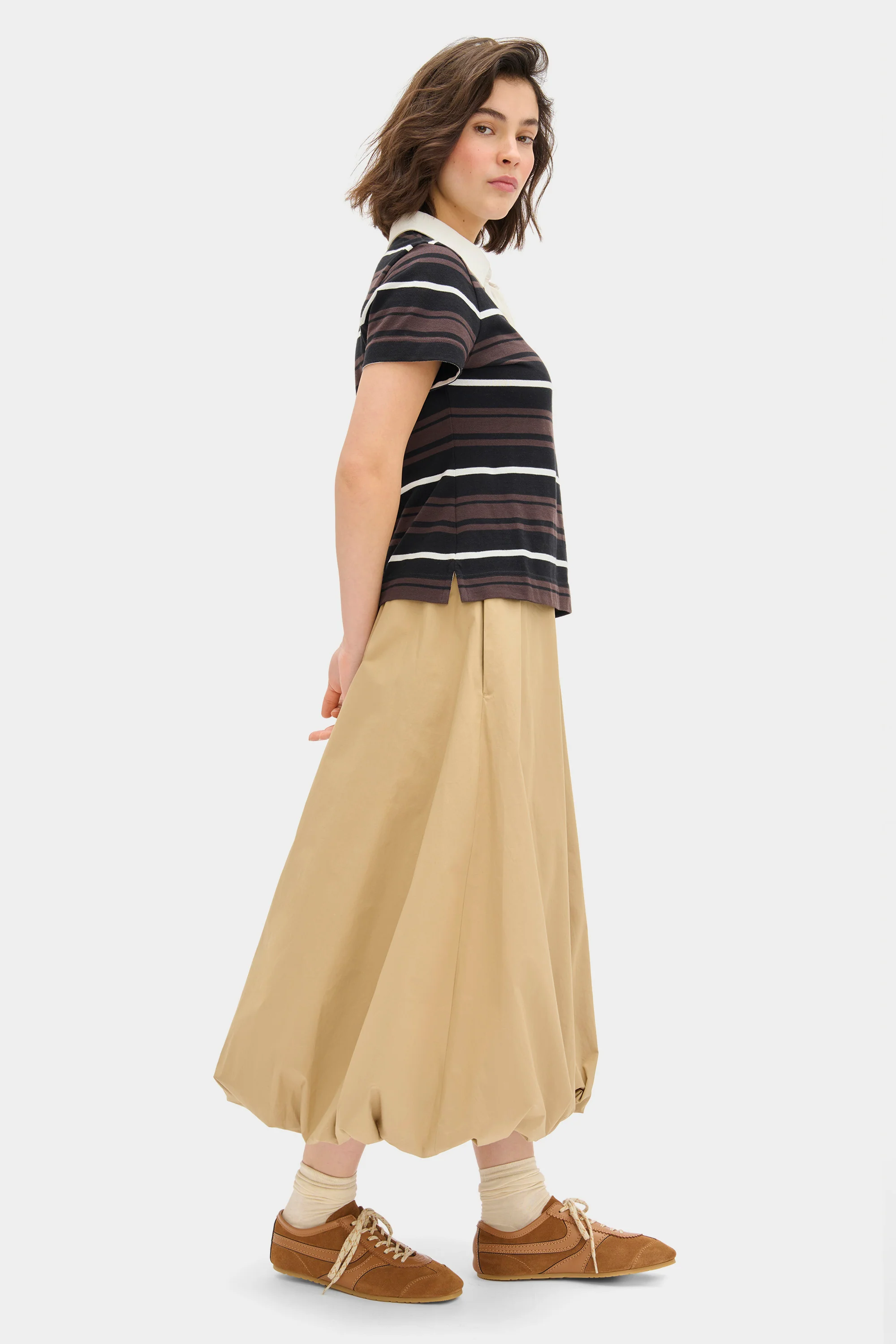 Maiden Striped Pique Polo - Image 2