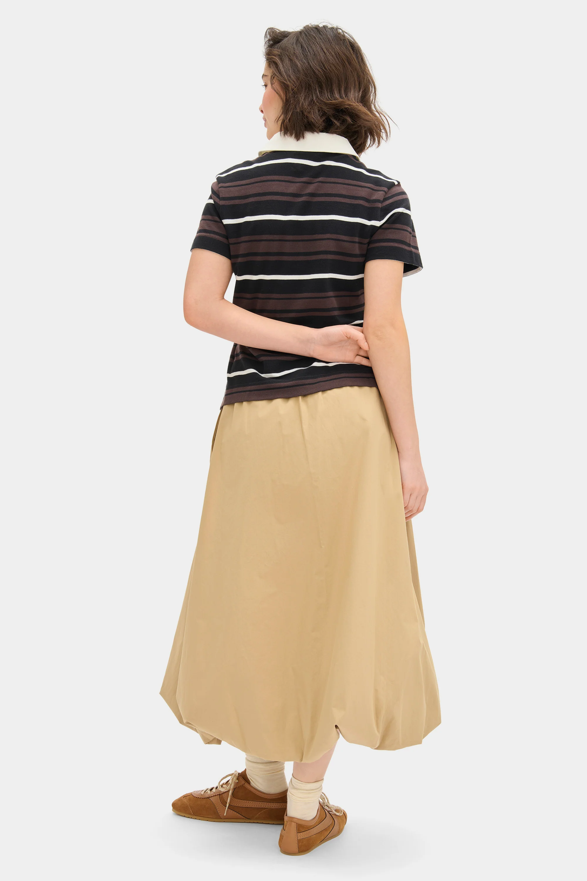 Maiden Striped Pique Polo - Image 3