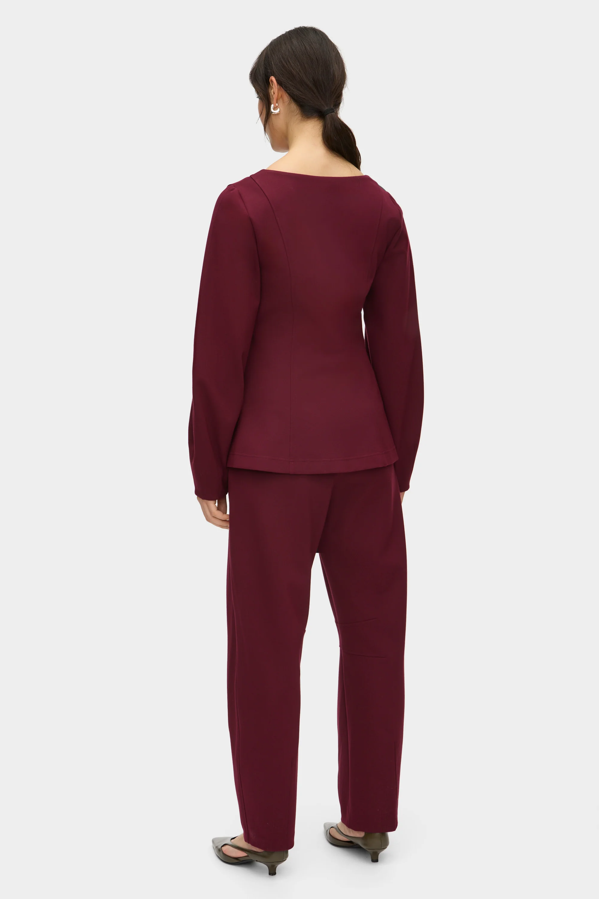 Markus Ponte Barrel Leg Trouser - Image 4
