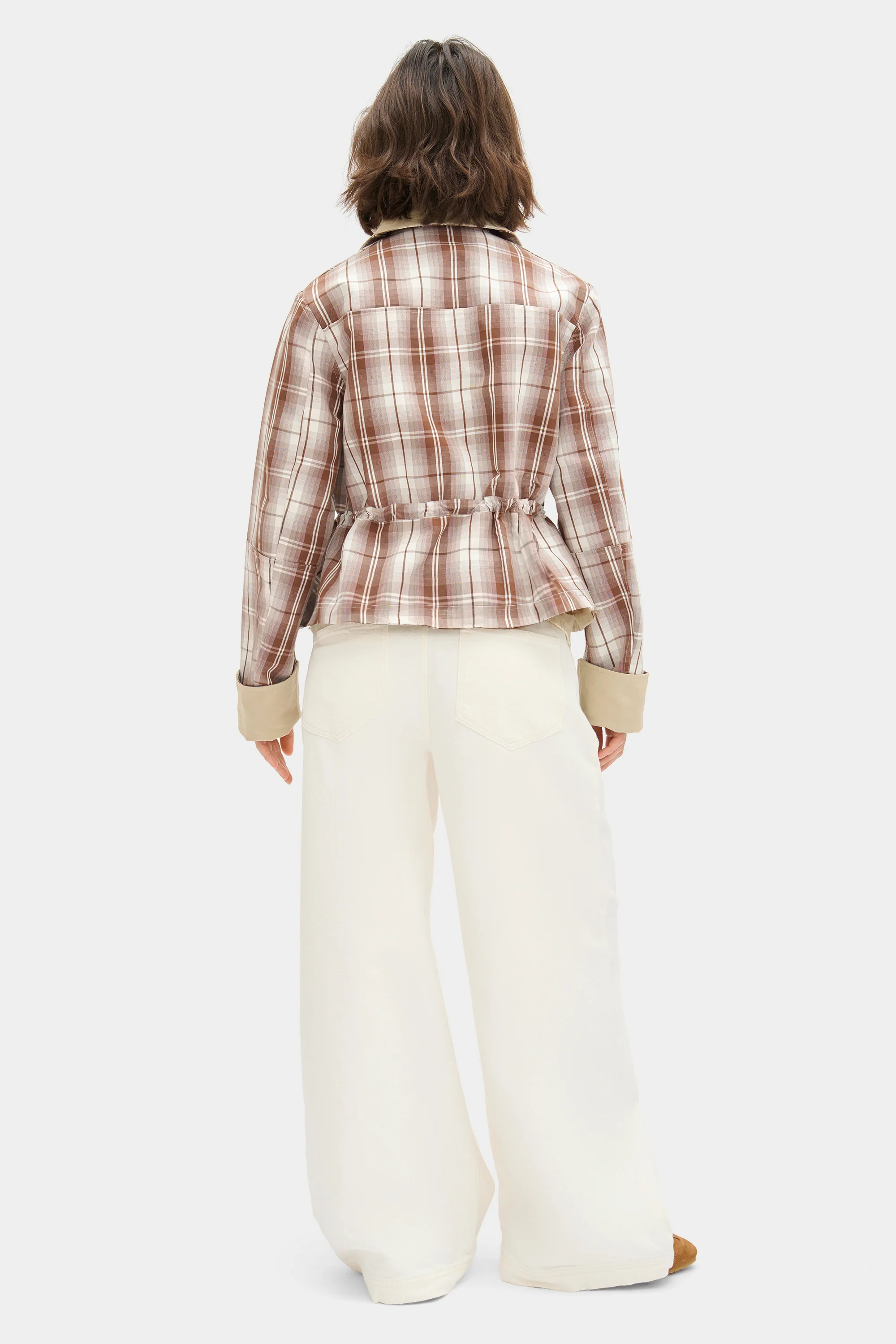 Mavis Reversible Check Jacket - Image 4