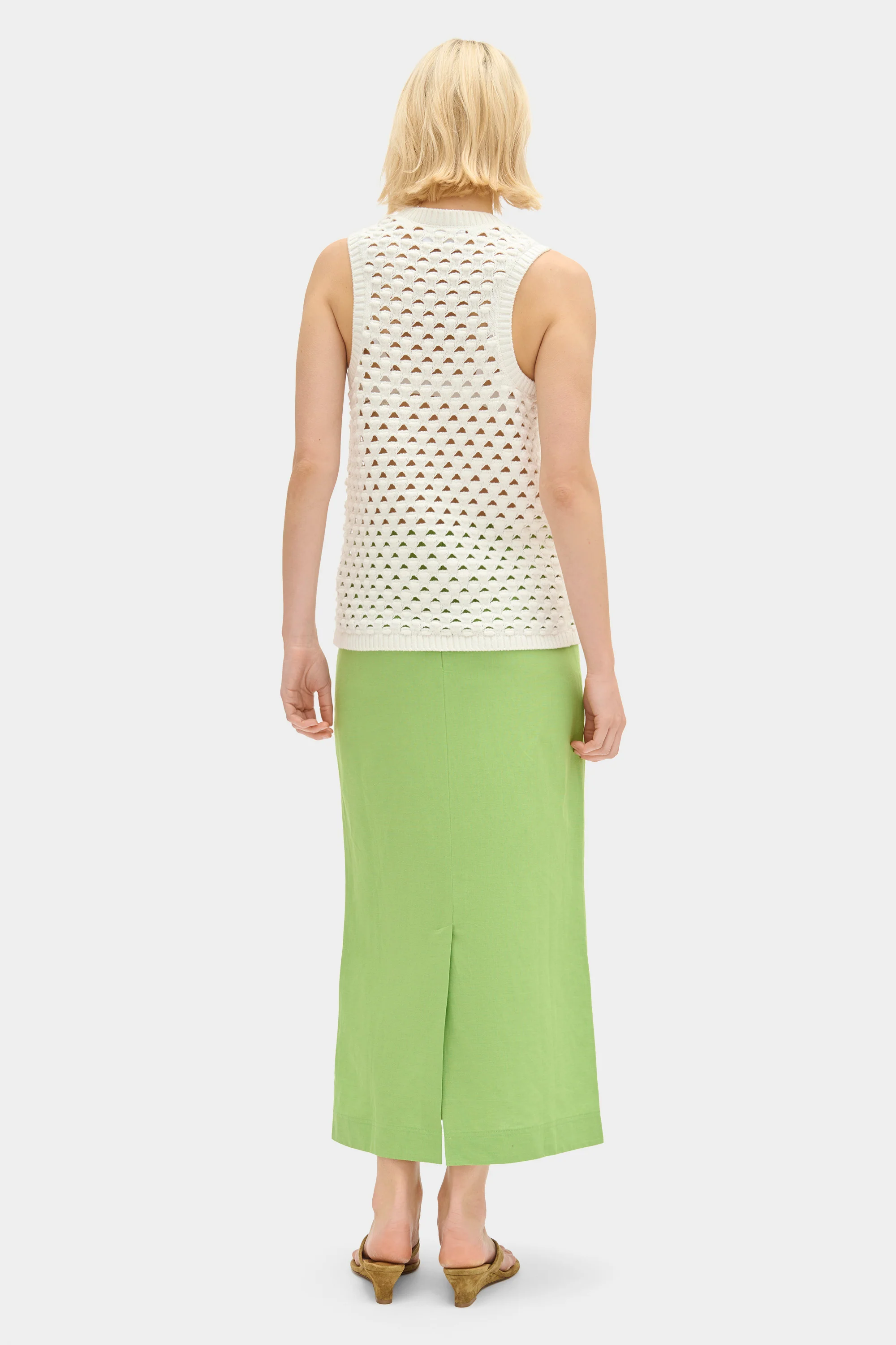 Mia Linen Maxi Skirt - Image 4