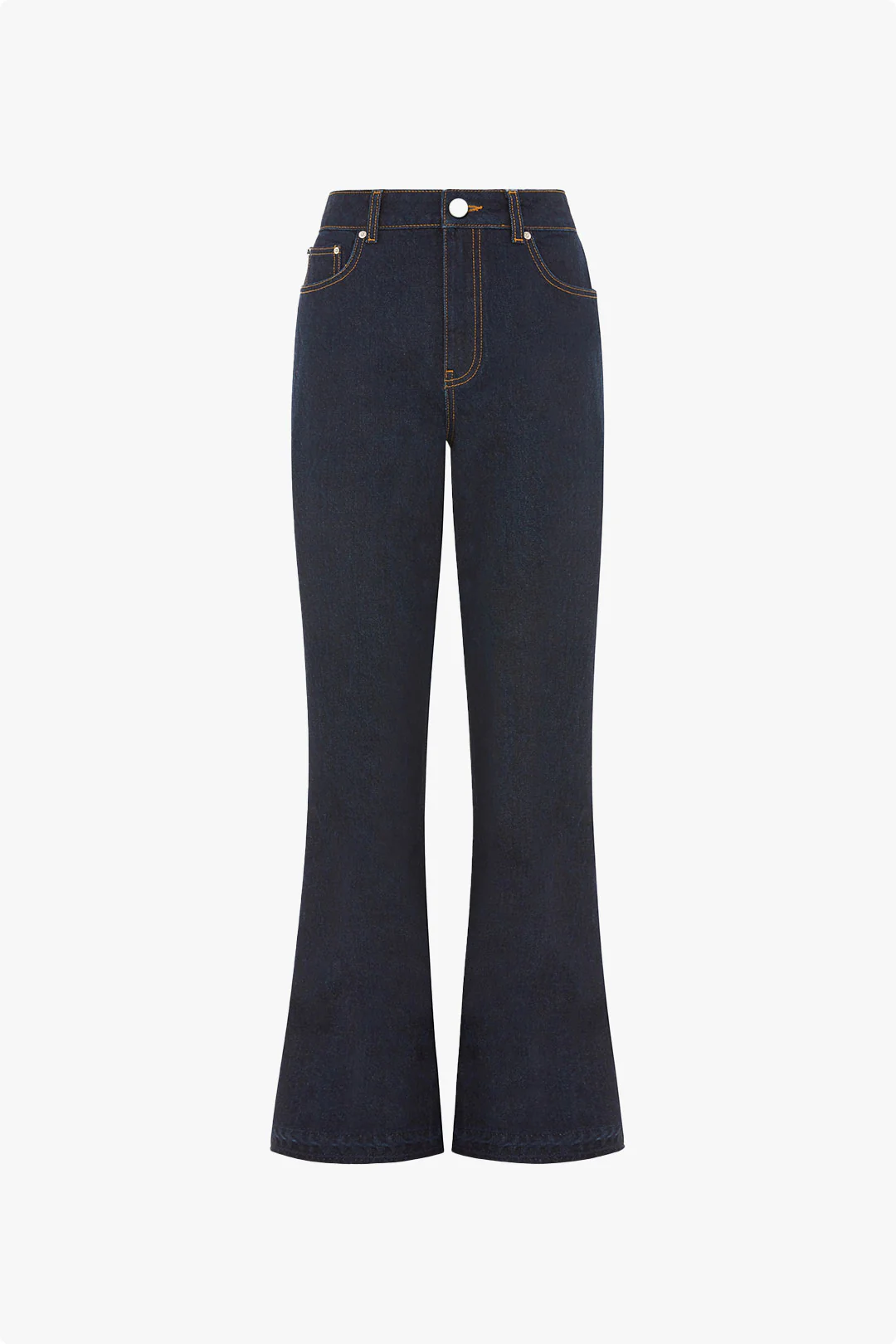 Mid Rise Straight Flare Jeans - Image 5
