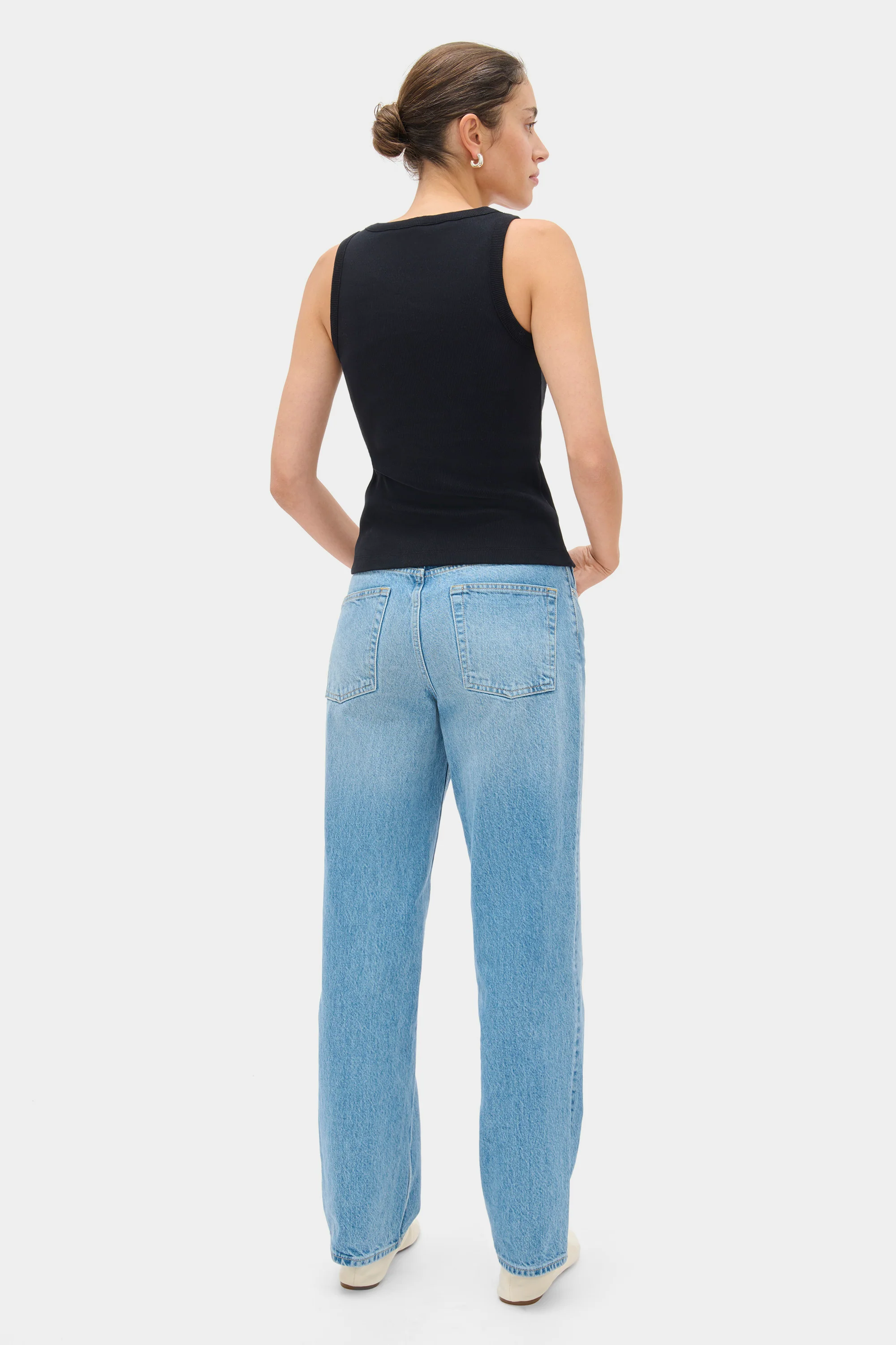 Phillipa Rib Tank Top - Image 4