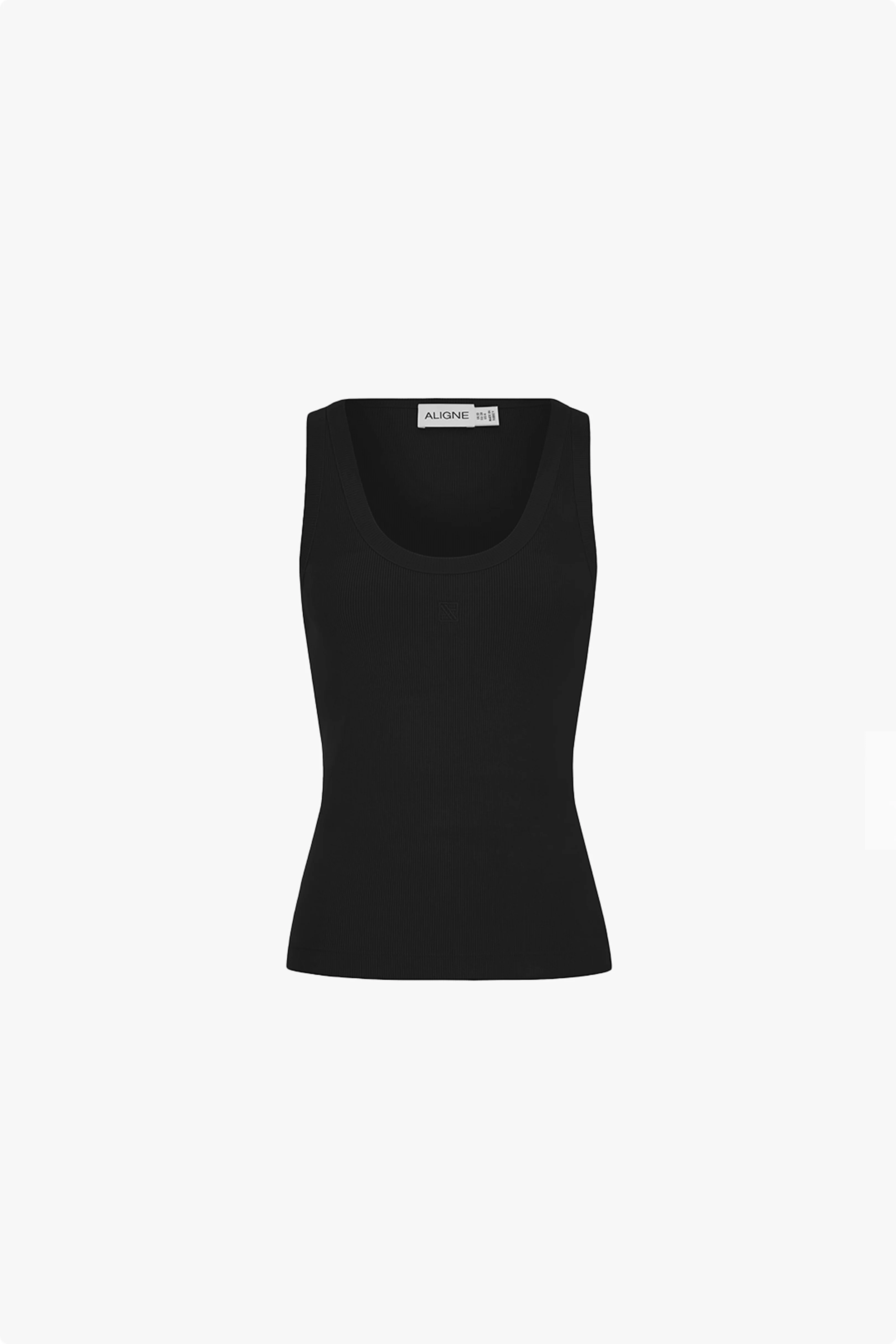 Phillipa Rib Tank Top - Image 5
