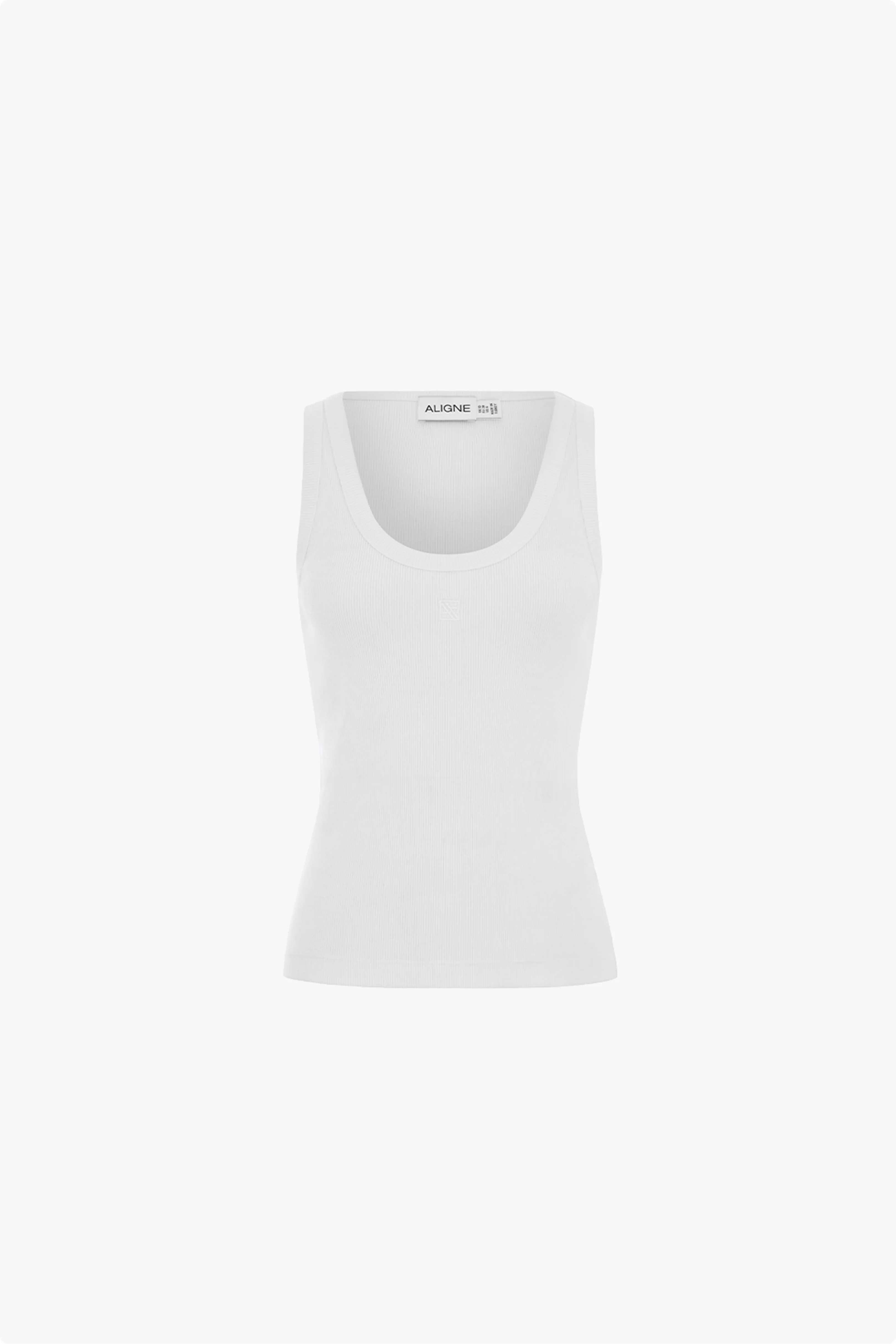 Phillipa Rib Tank Top - Image 5