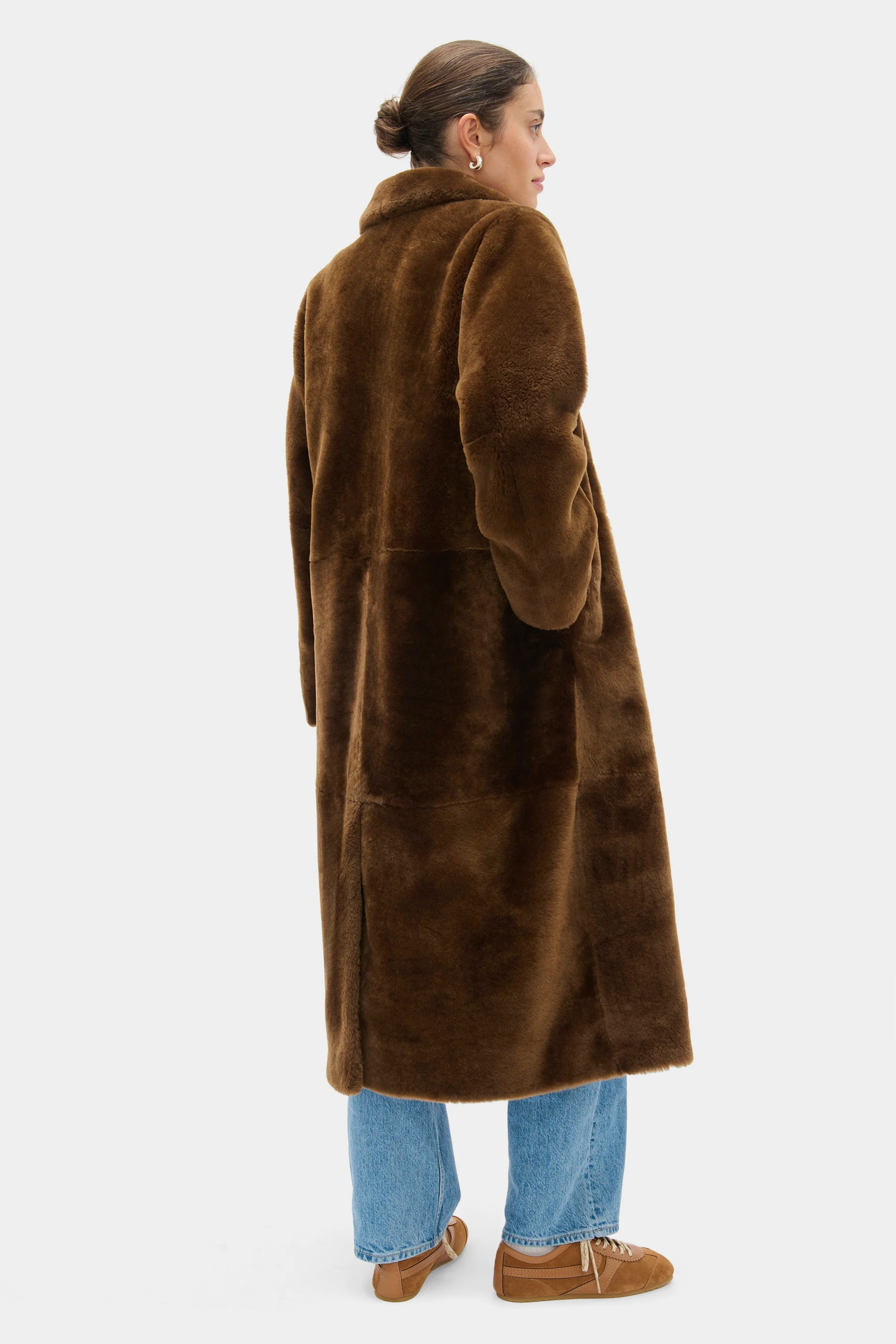 Rafella Shearling Fur Coat - Image 4