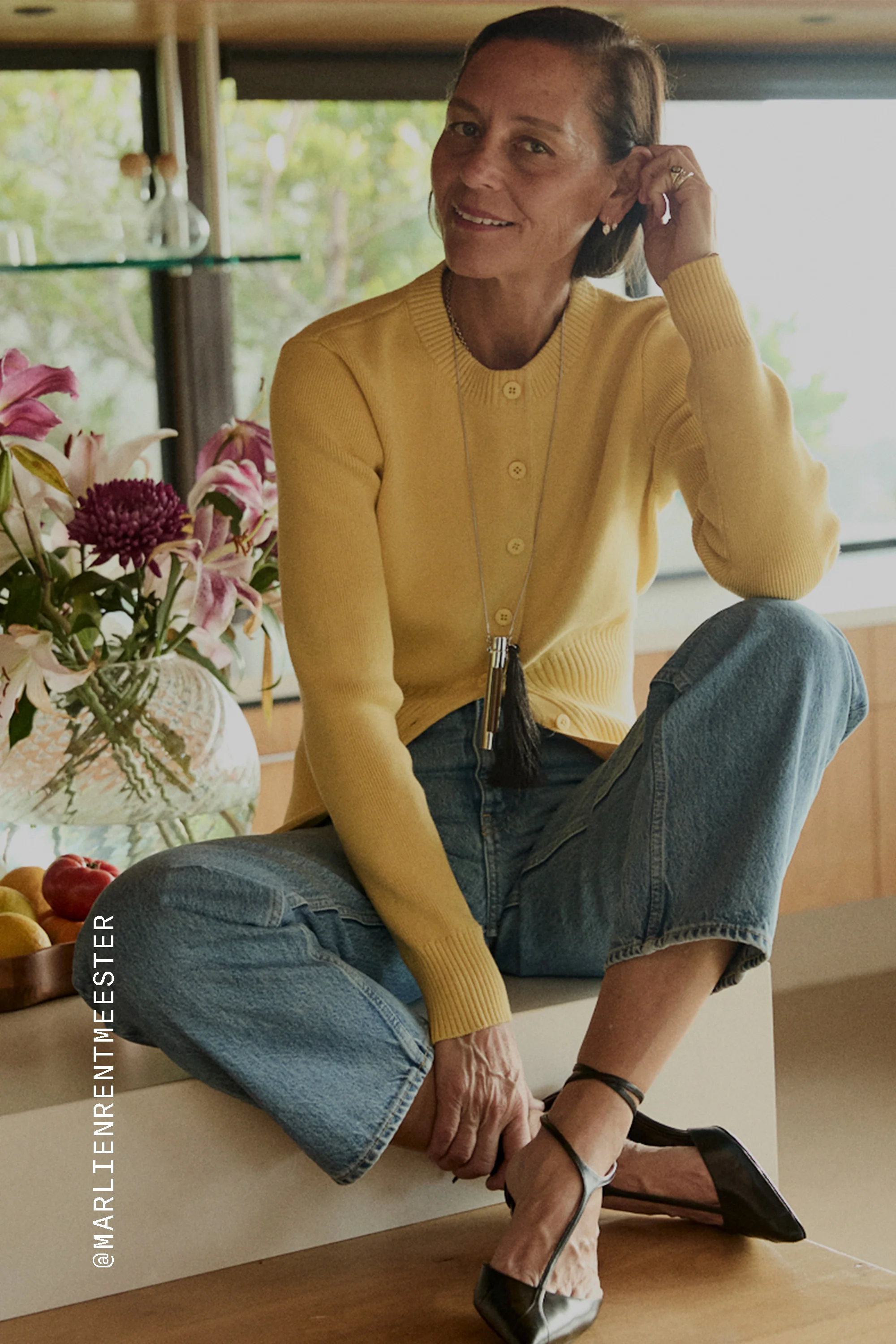 Ruby Ribbed Knitted Cardigan
