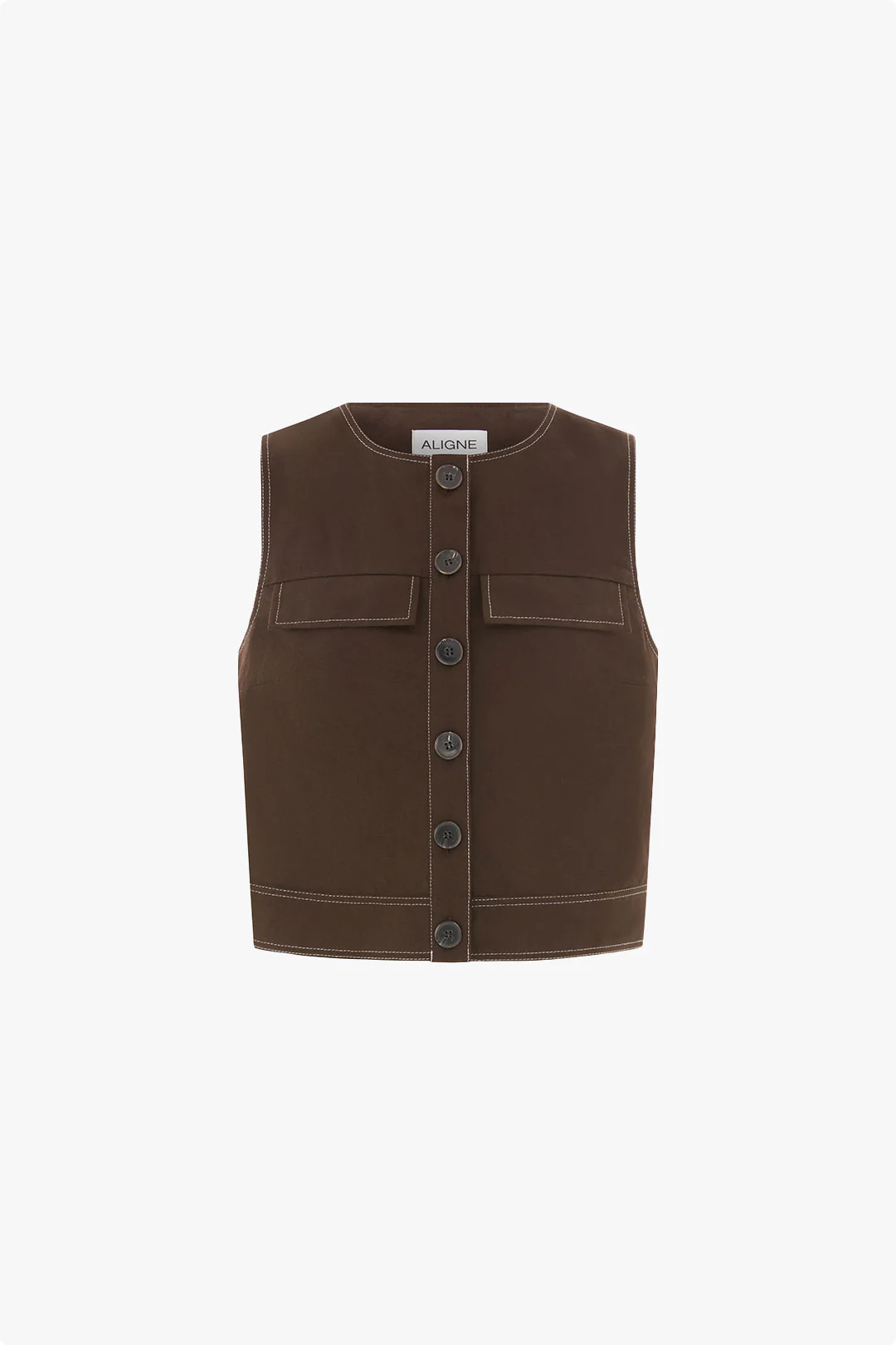 Summer Utility Linen Top - Image 5